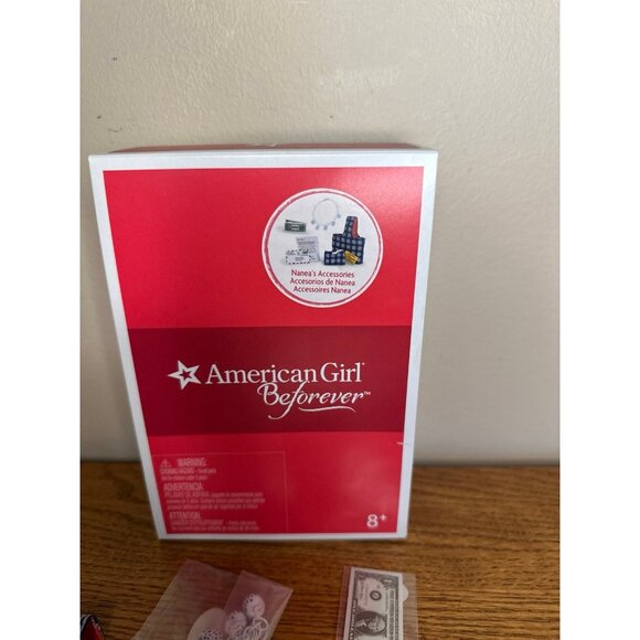 New American Girl Nanea Meet Accessories~Shell Necklace~Handbag~Retired 1st Ed - Picture 2 of 2
